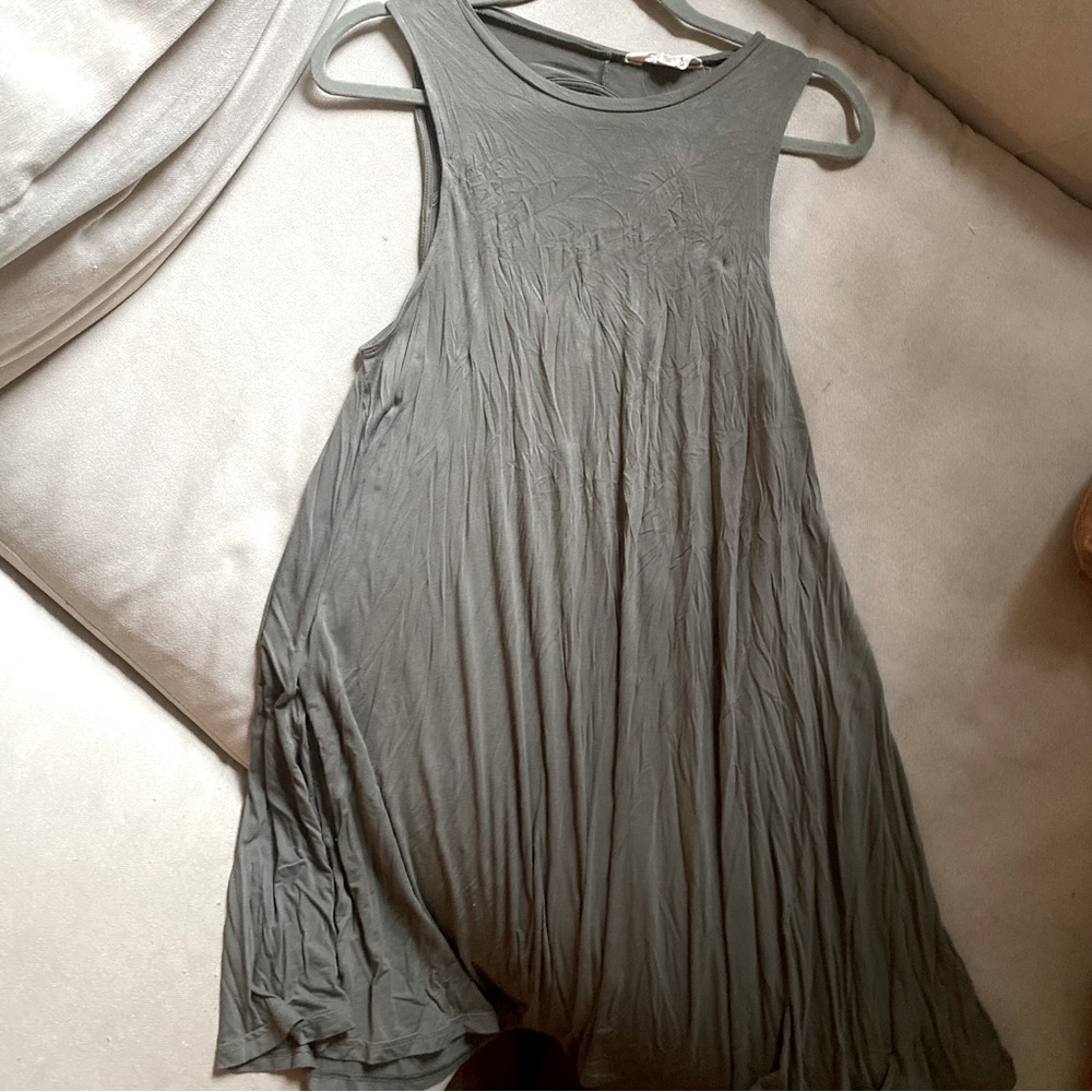 American Eagle | Size S | Soft and Sexy Skater Dress | Olive